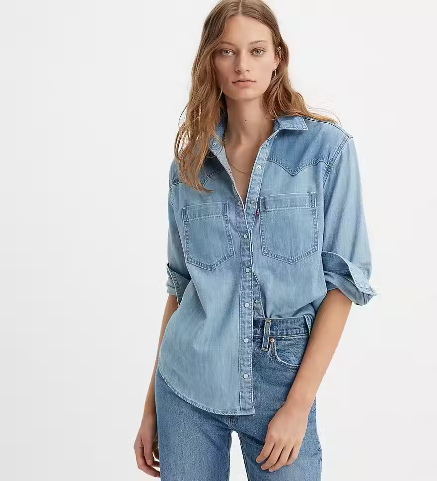 Teodora Western Shirt - Medium Wash | Levi's® US | LEVI'S (US)