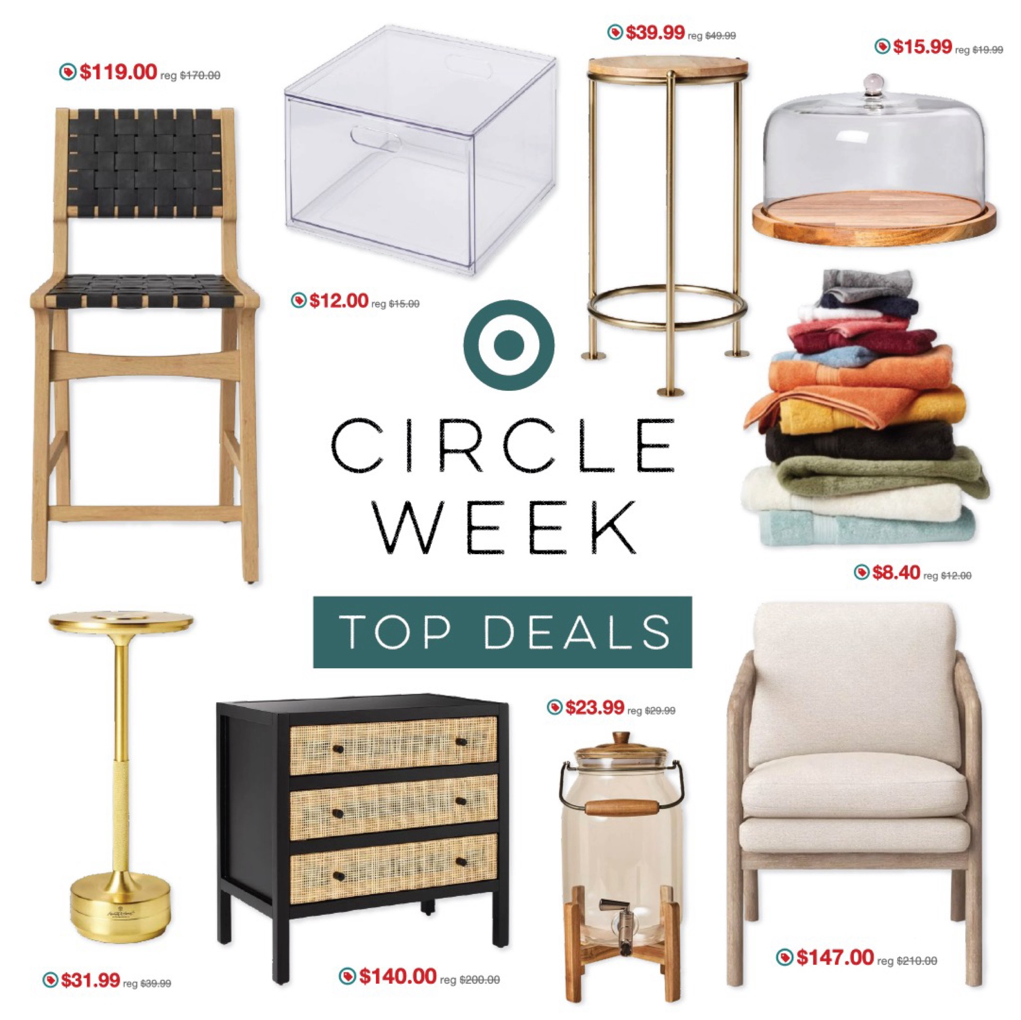 Get ready to save big during Target Circle Week! Amazing deals on everything you love, all week long.

#TargetCircle #Deals #TargetFinds #BigSavings


#LTKSummerSales #LTKSaleAlert #LTKHome