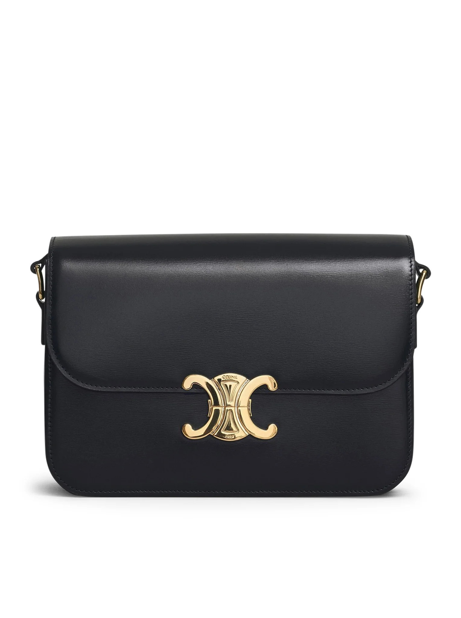 TRIOMPHE CLASSIQUE BAG IN GLOSSY CALFSKIN - Celine - Woman | Suitnegozi INT