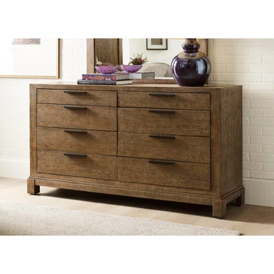 Kaziyah 8 Drawer 68" W Double Dresser | Wayfair North America