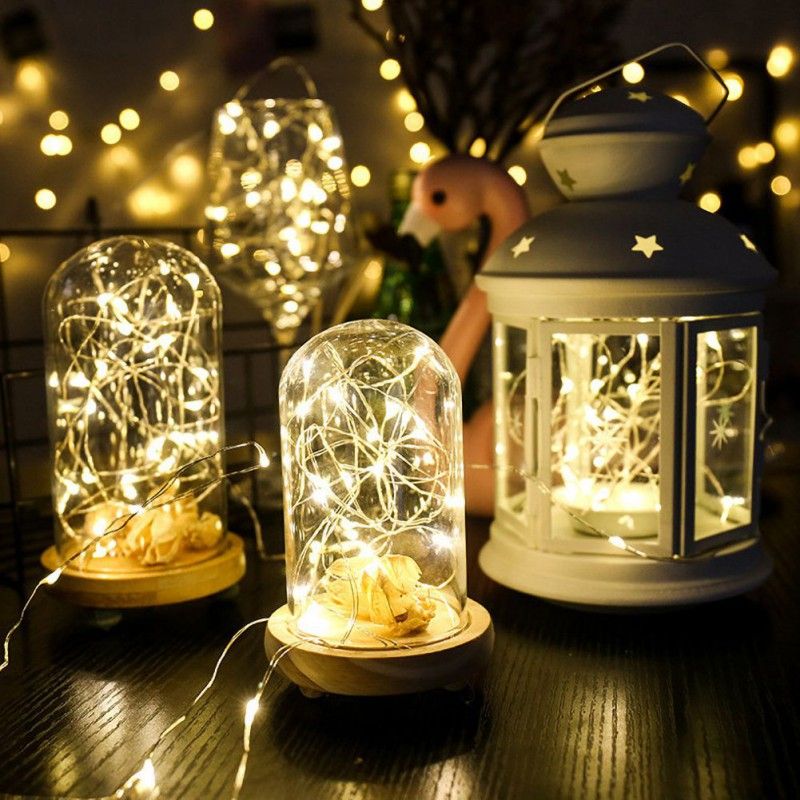 9.8Feet Starry String Lights,Fairy Lights Battery Operated With 30 Micro LEDs On Copper Wire. 4pc... | Walmart (US)