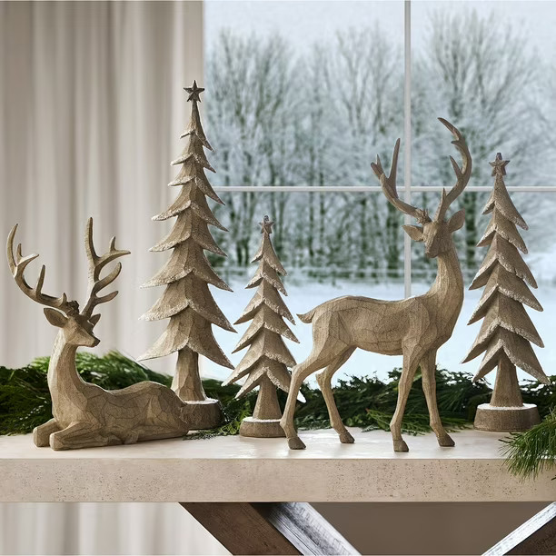 Member's Mark Deer and Tree Décor, Set of 5 | Sam's Club