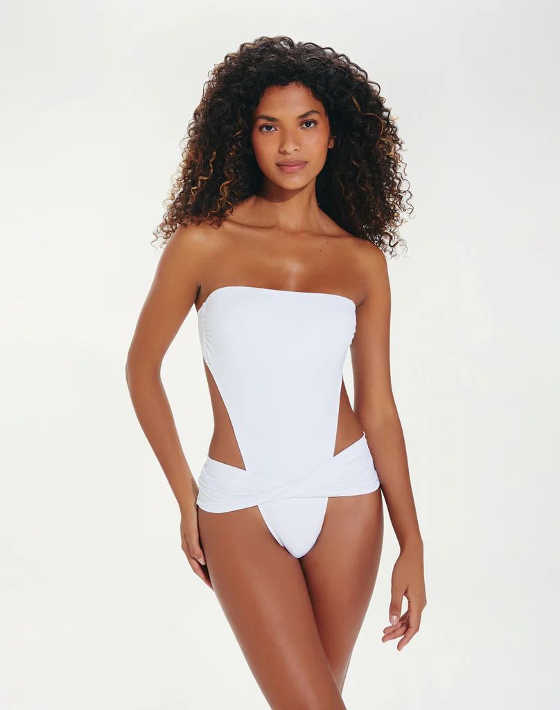 Kieza One Piece - White | ViX Swimwear