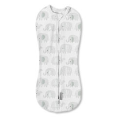 SwaddleMe by Ingenuity Pod, 0-2 Months, 1-Pack - Scribble Elephant - Walmart.com | Walmart (US)