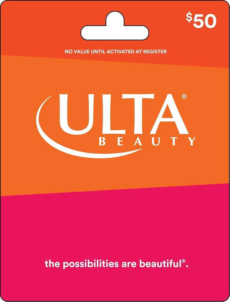Ulta Beauty Physical Gift Card - $50 | Amazon (US)
