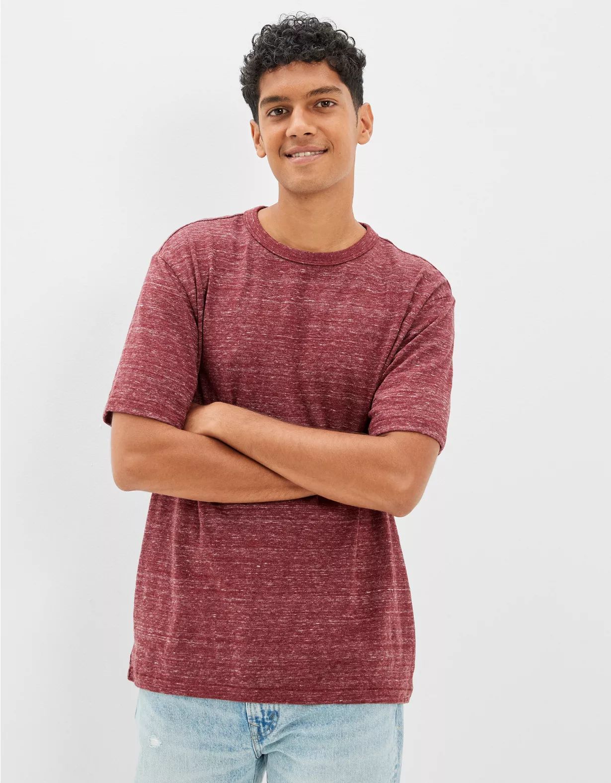 AE Super Soft Heather T-Shirt | American Eagle Outfitters (US & CA)