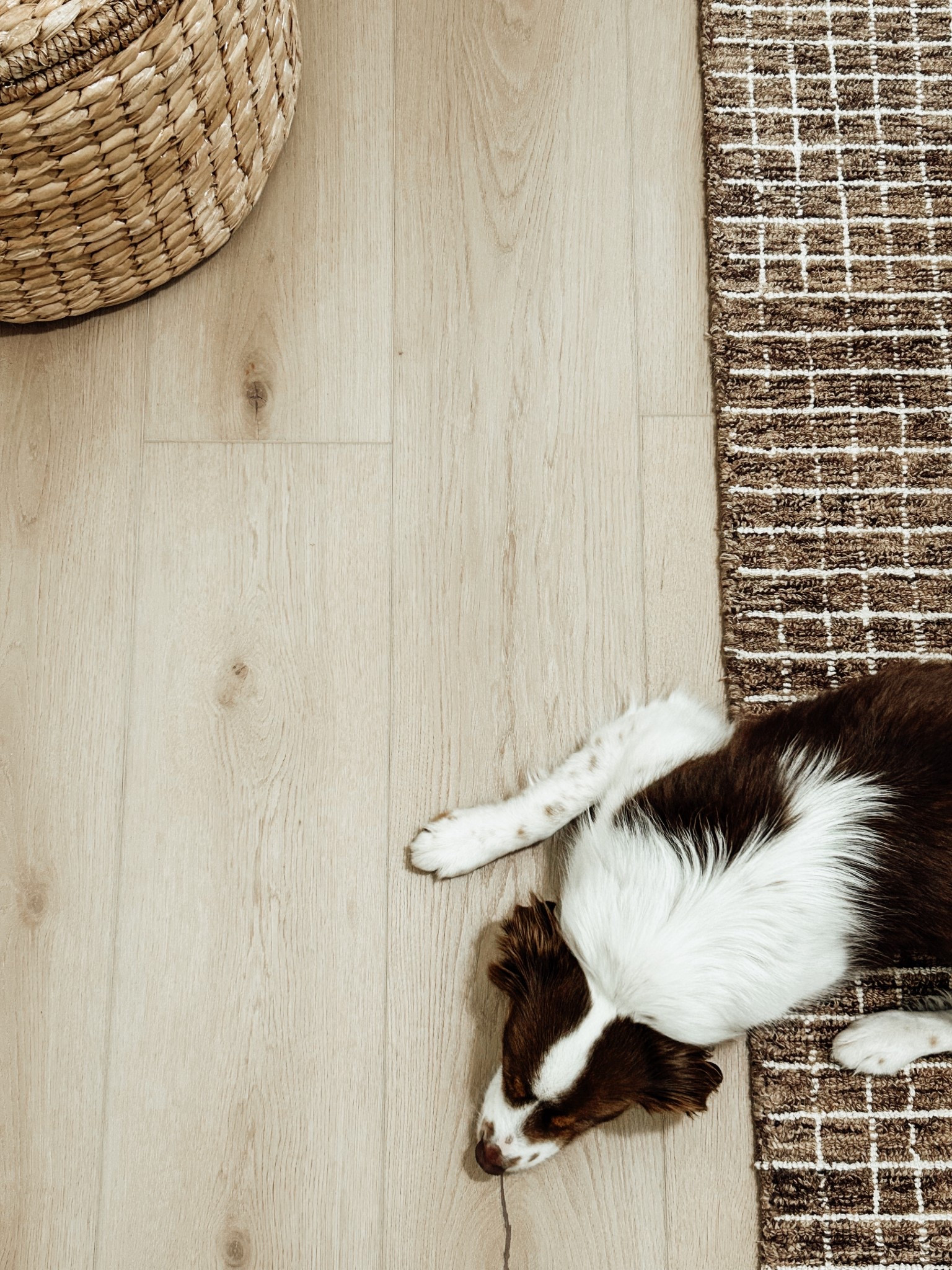The prettiest floors!

Flooret LVP:
Color - Kora 9”x72"
Signature enhanced 