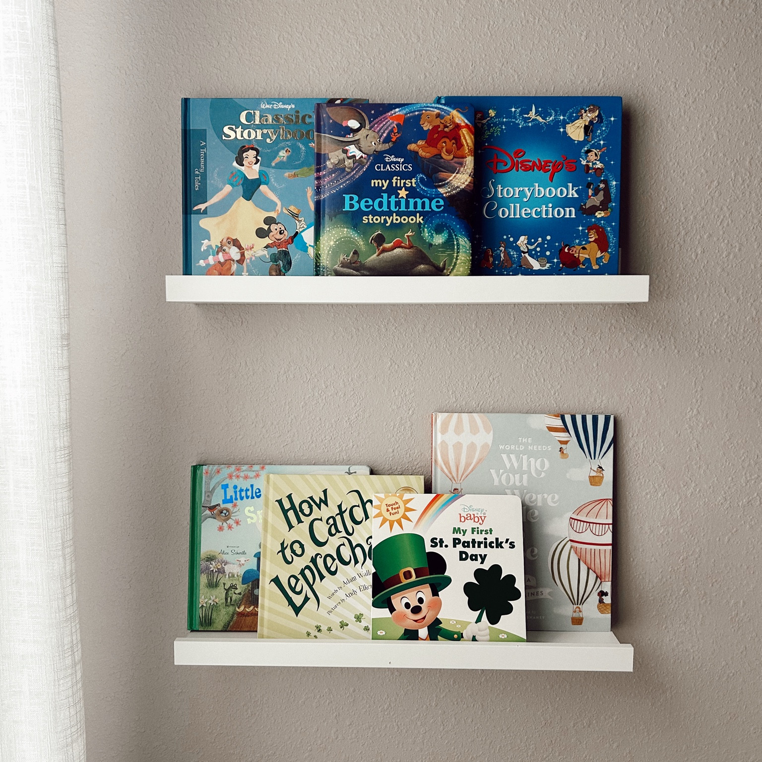 we love to switch the babes bookshelf up for every season/holiday. these are some of our favorite springtime & st. patrick’s day books!! 🍀☀️🌸🩵 

#LTKkids #LTKSeasonal #LTKbaby