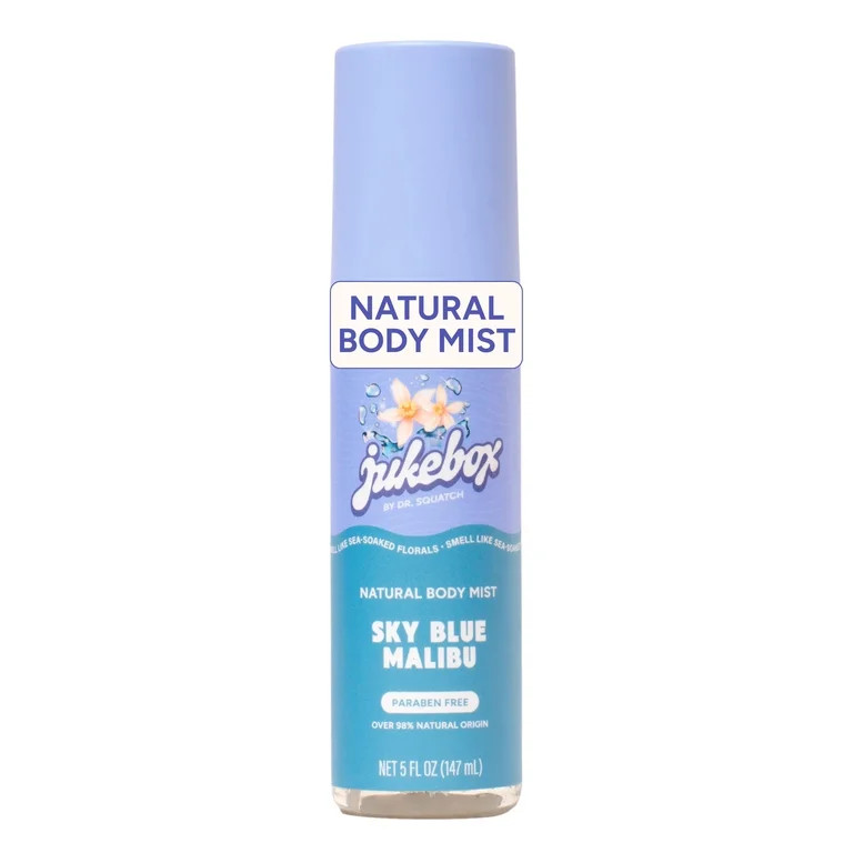 Jukebox Natural Body Mist Sky Blue Malibu 5 fl oz | Walmart (US)