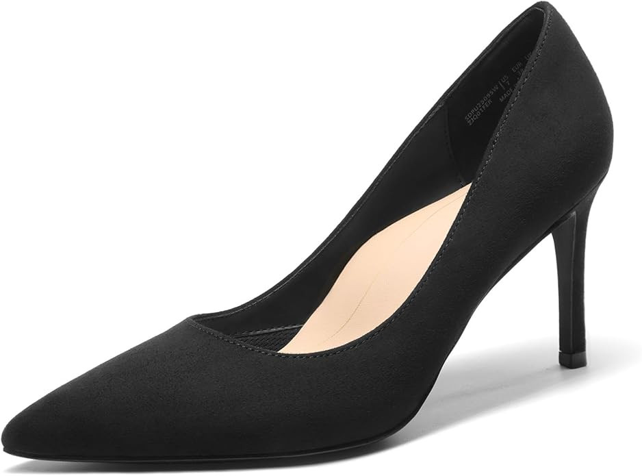 DREAM PAIRS Women's High Heels Pump Closed Pointed Toe Slip On Stiletto Dress Shoes Fashion Weddi... | Amazon (US)