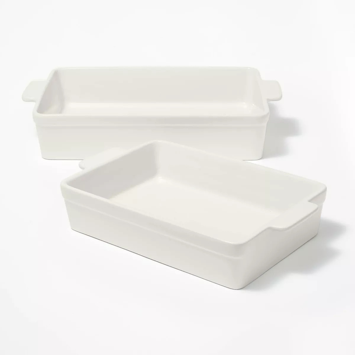 2pc Stoneware Rectangle Baking Dish Set - Figmint™ | Target