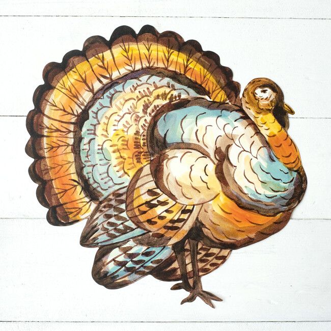Thanksgiving Turkey Placemat | Maisonette