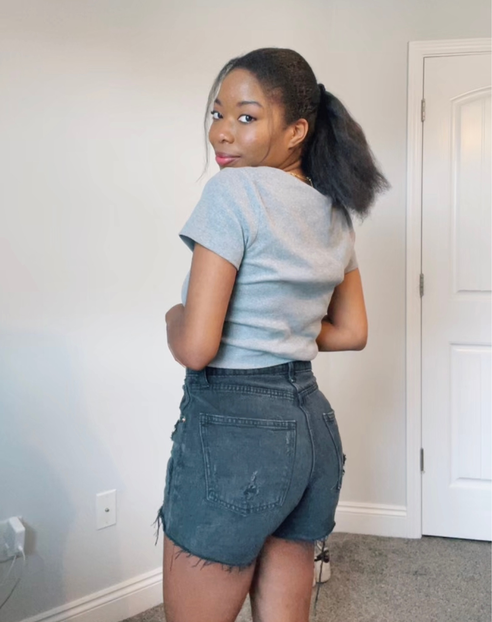 Love these shorts! High rise and so flattering🫶🏾 I’m wearing a size 2!

#LTKSeasonal #LTKstyletip #LTKFind