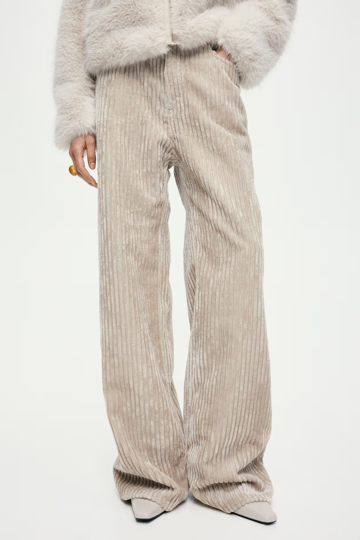 Bootcut Corduroy Pants | H&M (US + CA)