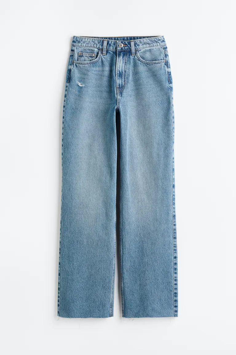 Curvy Fit Wide Ultra High Jeans | H&M (US + CA)