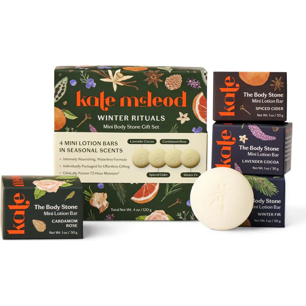 Kate McLeod Winter Rituals Mini Body Stone Gift Set $56 Value at Nordstrom | Nordstrom