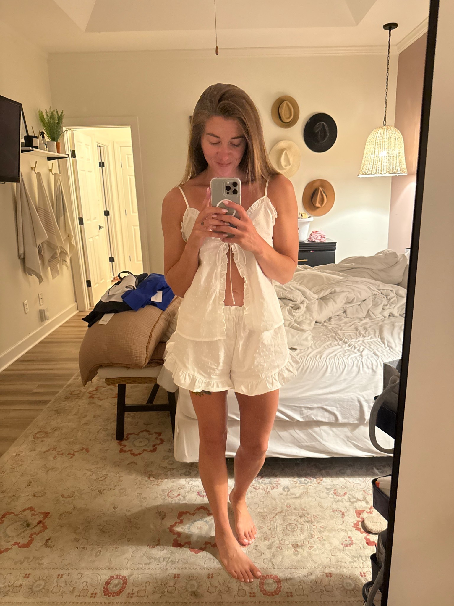 The cutest target pj set! Wearing a small!

#LTKSummerEdit #LTKFindsUnder50 #LTKSeasonal