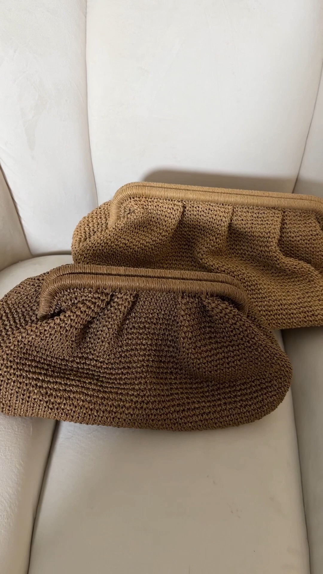 Vacation raffia bag. Best bags for vacation travel. 

These ones wont take lots of space in uour suitcase 🧳. Raffia pouch. Vacation bag. Raffia bag. What to wear.

#LTKU #LTKOver40 #LTKPetite