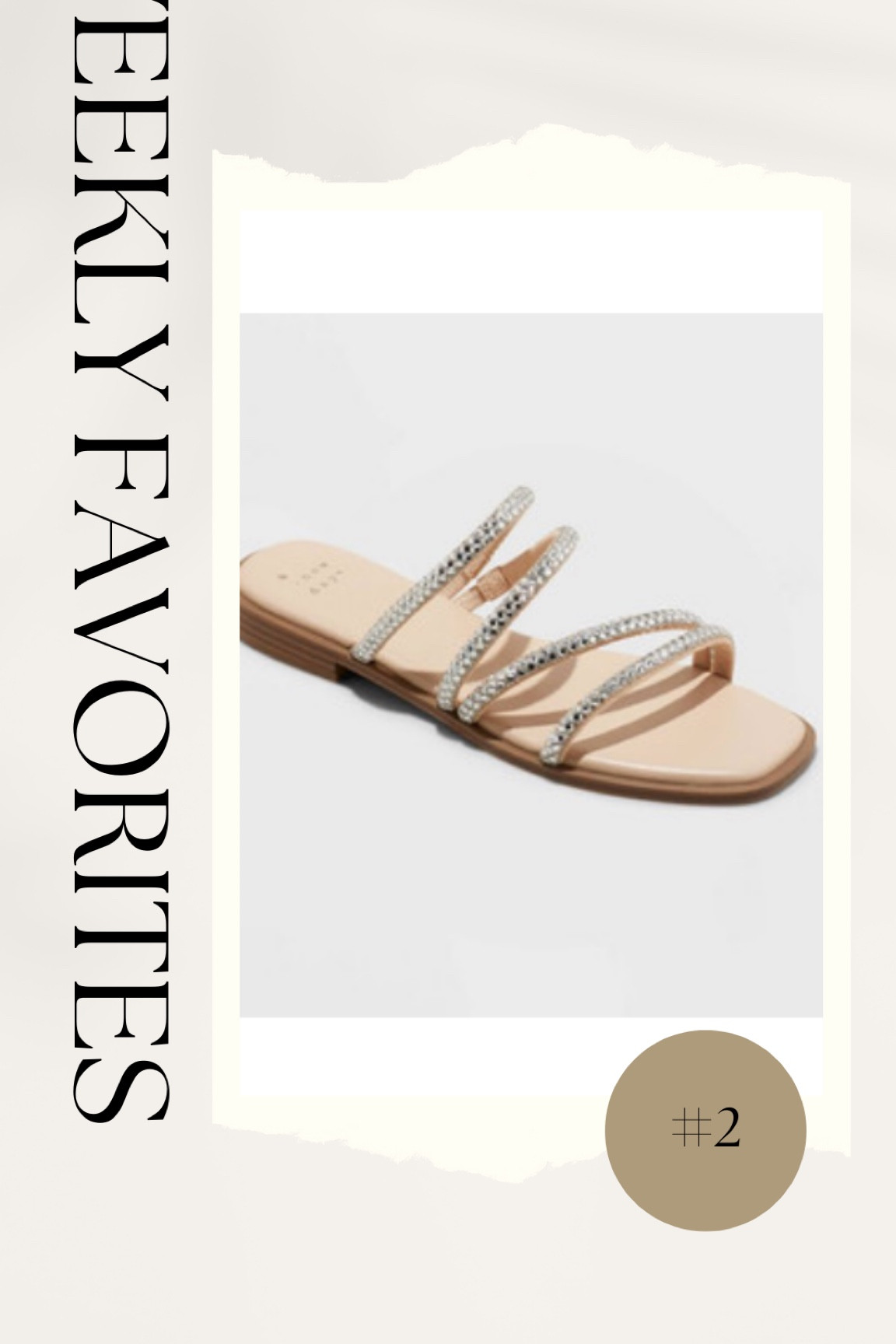 Weekly Favorites: these sandals are so cute and will go with basically any outfit! Runs true to size 

#LTKunder50 #LTKFind #LTKshoecrush