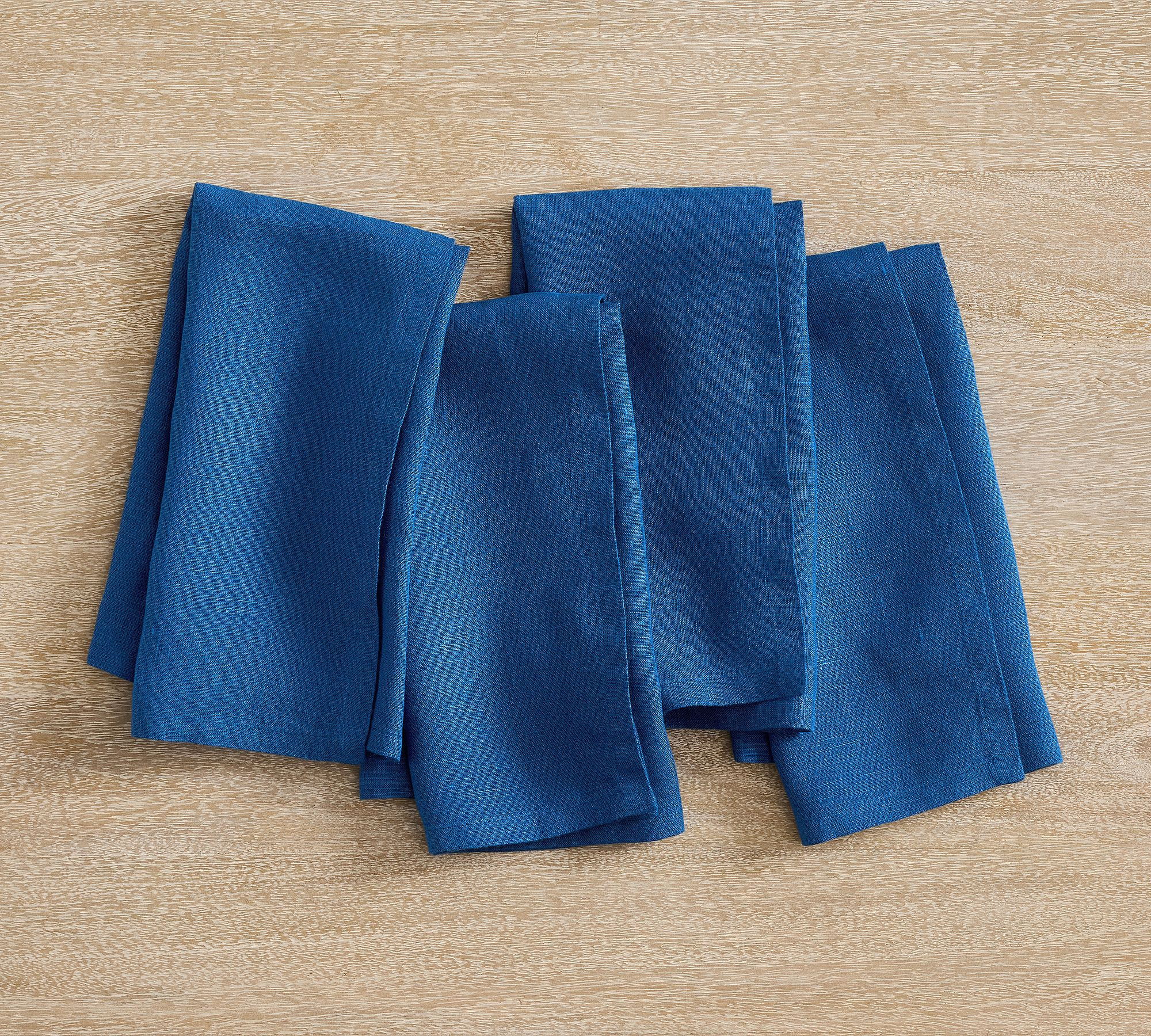 Eliza Linen Napkins - Set of 4 | Pottery Barn (US)