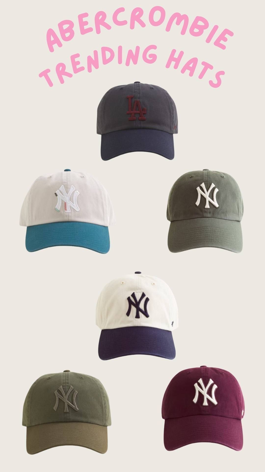 These hats are so trendy and super cute to throw on!

#LTKootd #LTKgrwm #LTKSeasonal