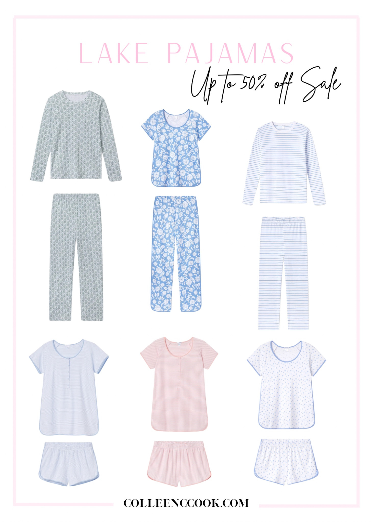 Pima cotton pajamas / nursing friendly pjs 