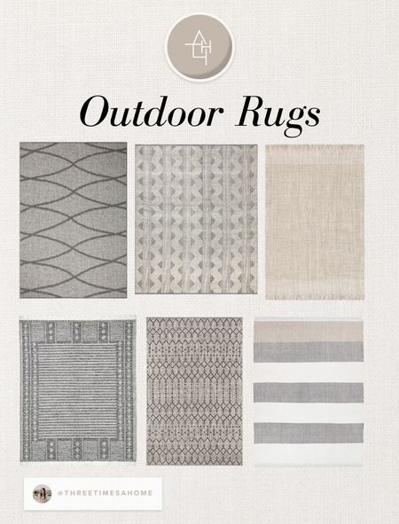 Neutral outdoor rugs for patio 

#LTKstyletip #LTKSeasonal #LTKhome