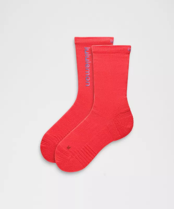 Unisex Power Stride Cushion Crew Socks *Wordmark | lululemon (AU)