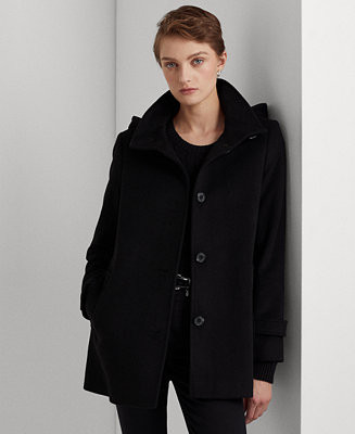 Women's Icon Hooded A-Line Coat | Macy's