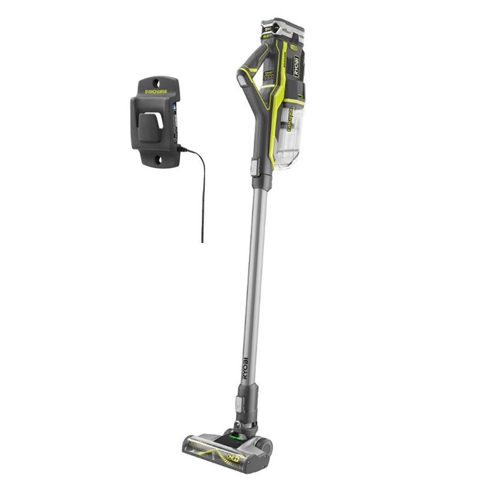 RYOBI 18-Volt ONE+ Lithium-Ion Cordless Stick Vacuum Cleaner | The Home Depot