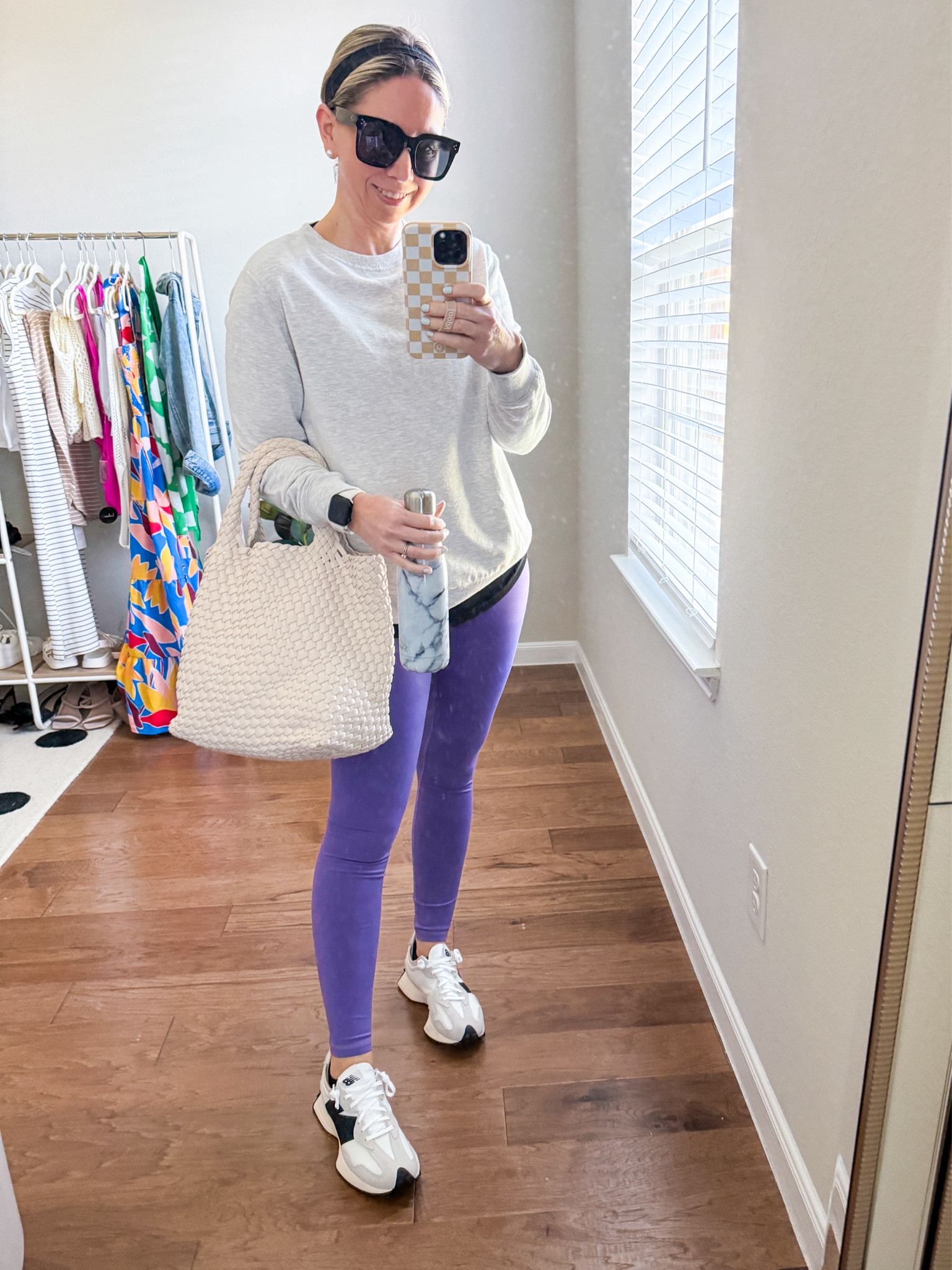 Leggings size xs

Sneakers & sports bra  true to size

Tote bag 
Athleisure 
Workout outfit 
Leggings

#LTKfitness #LTKActive #LTKshoecrush