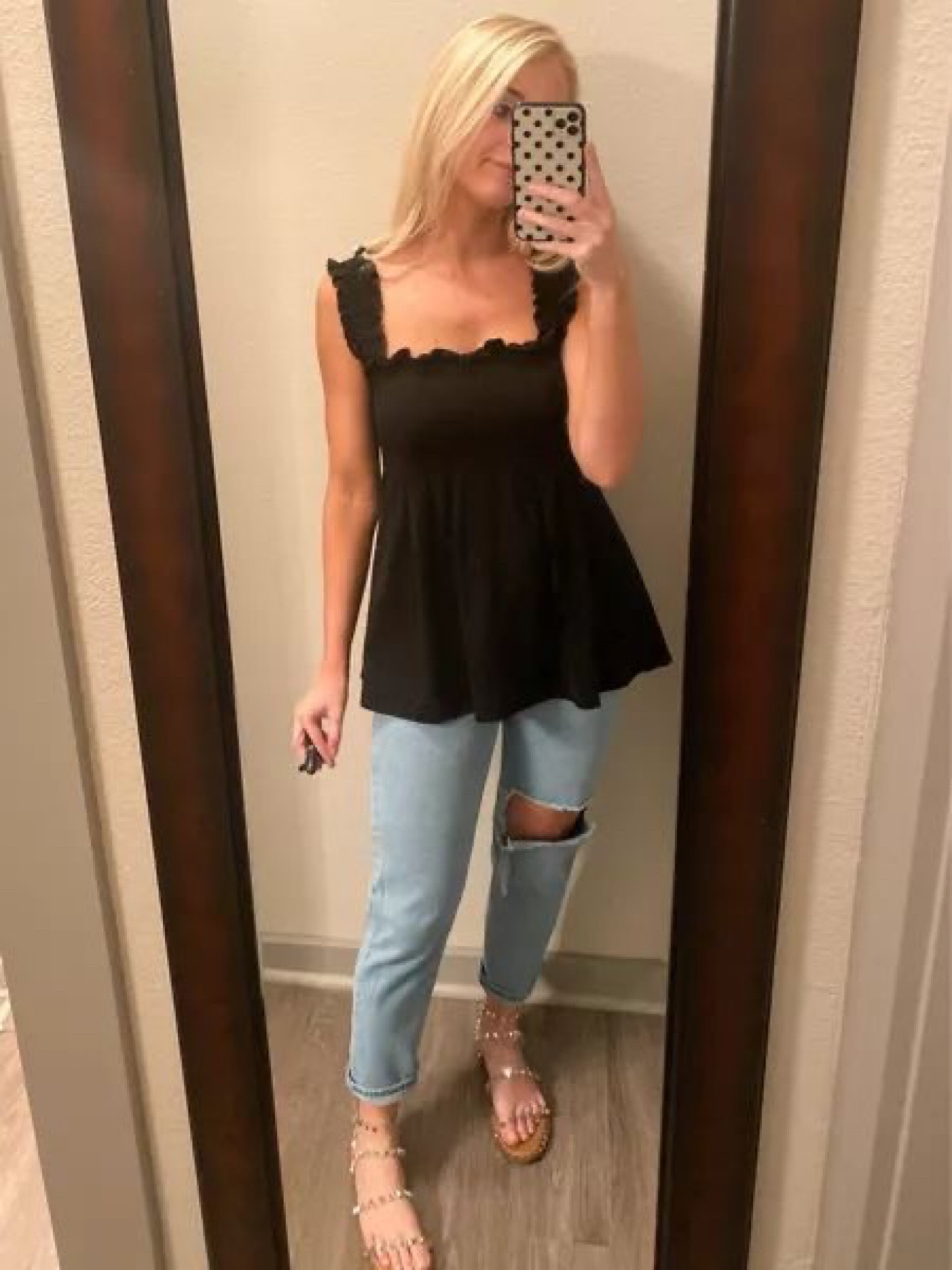 Amazon Fashion- tank top & ripped jeans 

#LTKSeasonal #LTKunder100 #LTKFind