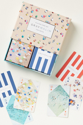 Gray Malin Beach Playing Cards Set | Anthropologie (US)