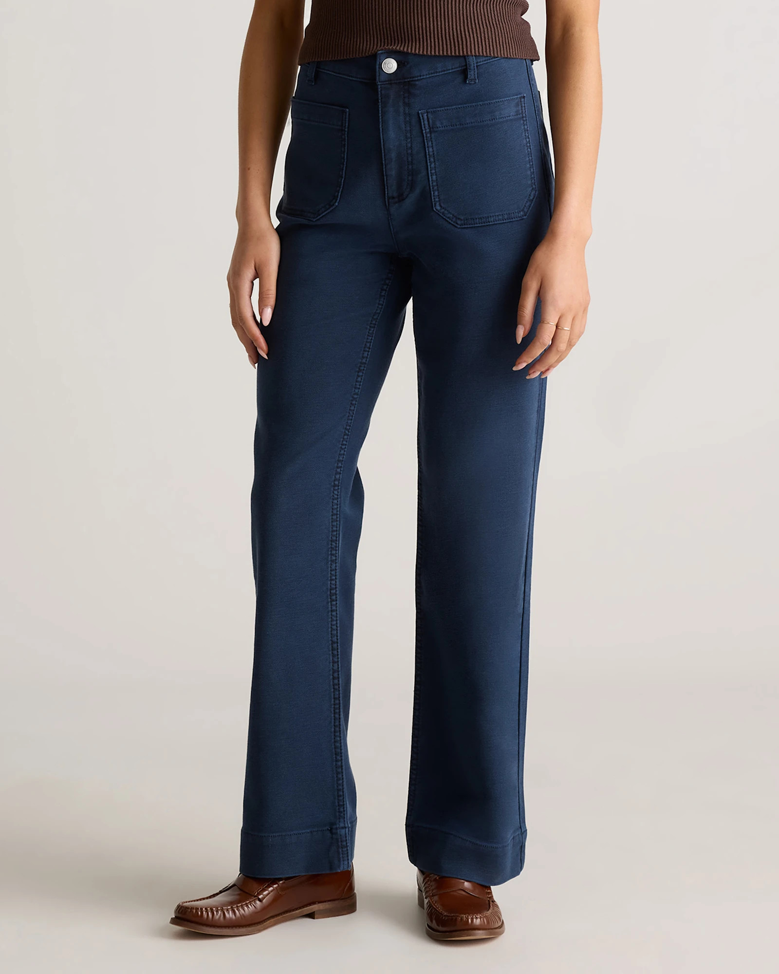 French Terry Wide Leg Pants | Quince