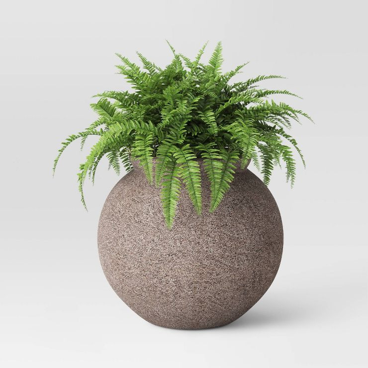 Indoor/Outdoor Weathered Planter Gray – Threshold™ designed with Studio McGee | Target