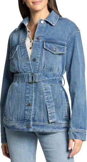 Thread & Supply Nevada Belted Denim Jacket | Nordstrom | Nordstrom