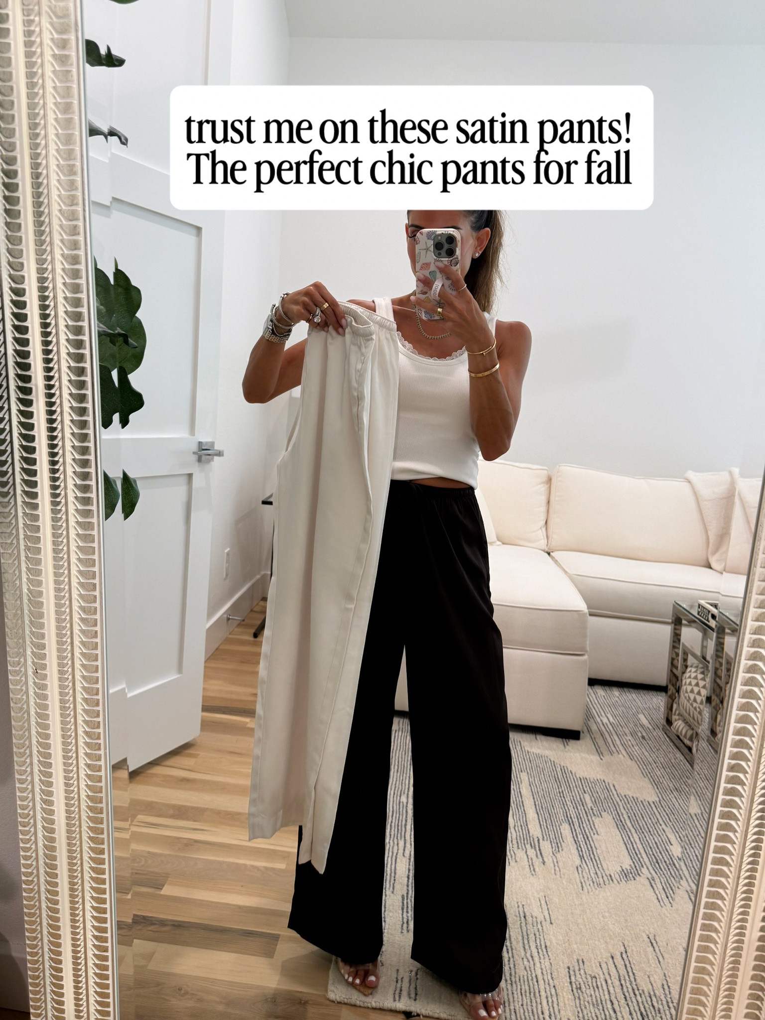 Favorite satin pants size xxs p fall outfit