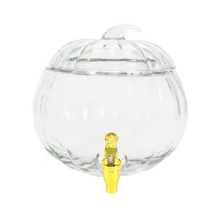 2gal. Clear Glass Pumpkin Drink Dispenser by Ashland® | Michaels | Michaels Stores