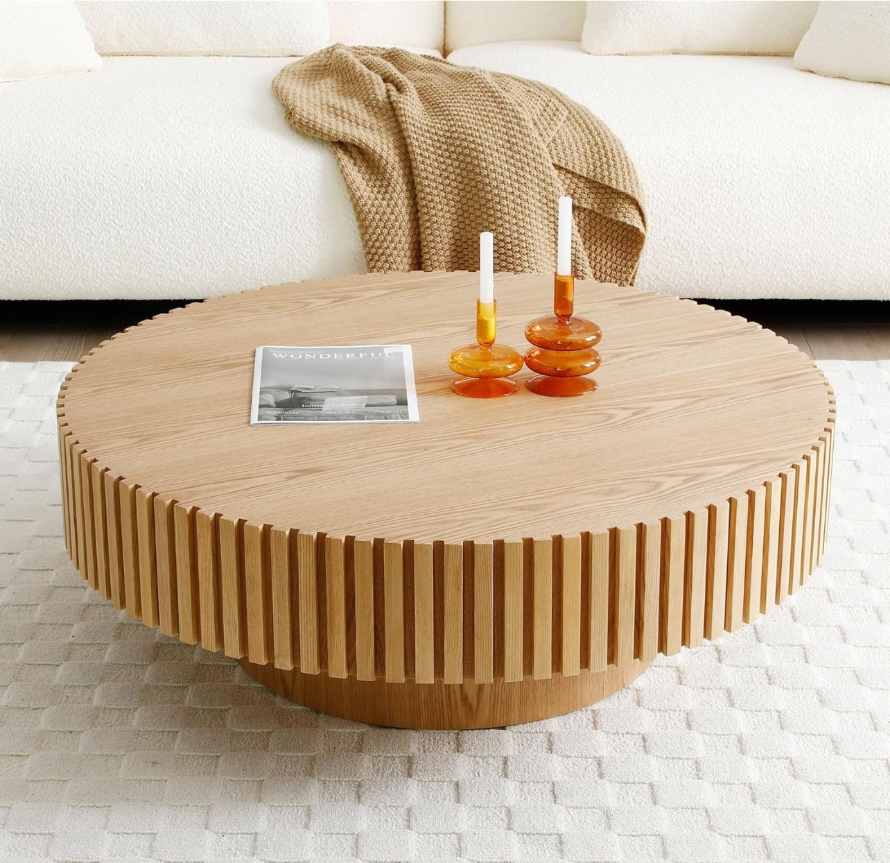 Mid-Century Round Coffee Table | This item will be released on April 1, 2024 - Pre Order Now | Follow my shop for the latest trends

#LTKstyletip #LTKhome