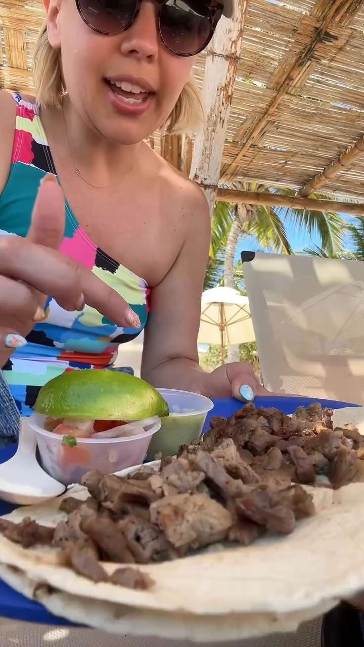 Snacks on the beach 🍹 Sharing my swimsuit! 

 #LTKfoodie #LTKvlog #LTKSwim