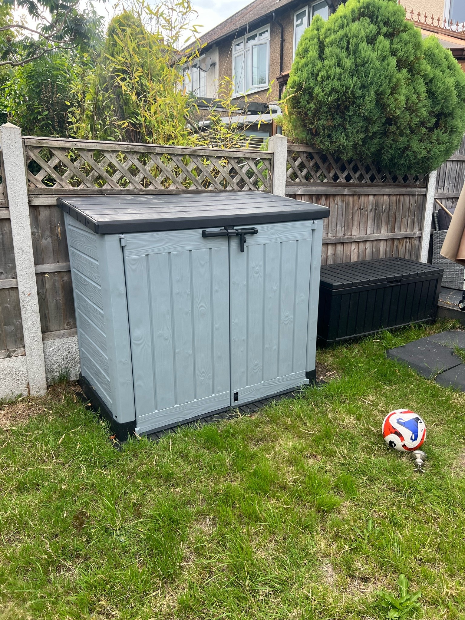 Getting rid of the shed forced us to sort out our garden storage.

#LTKhome #LTKuk #LTKsummer
