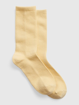 Organic Cotton Crew Socks | Gap (US)