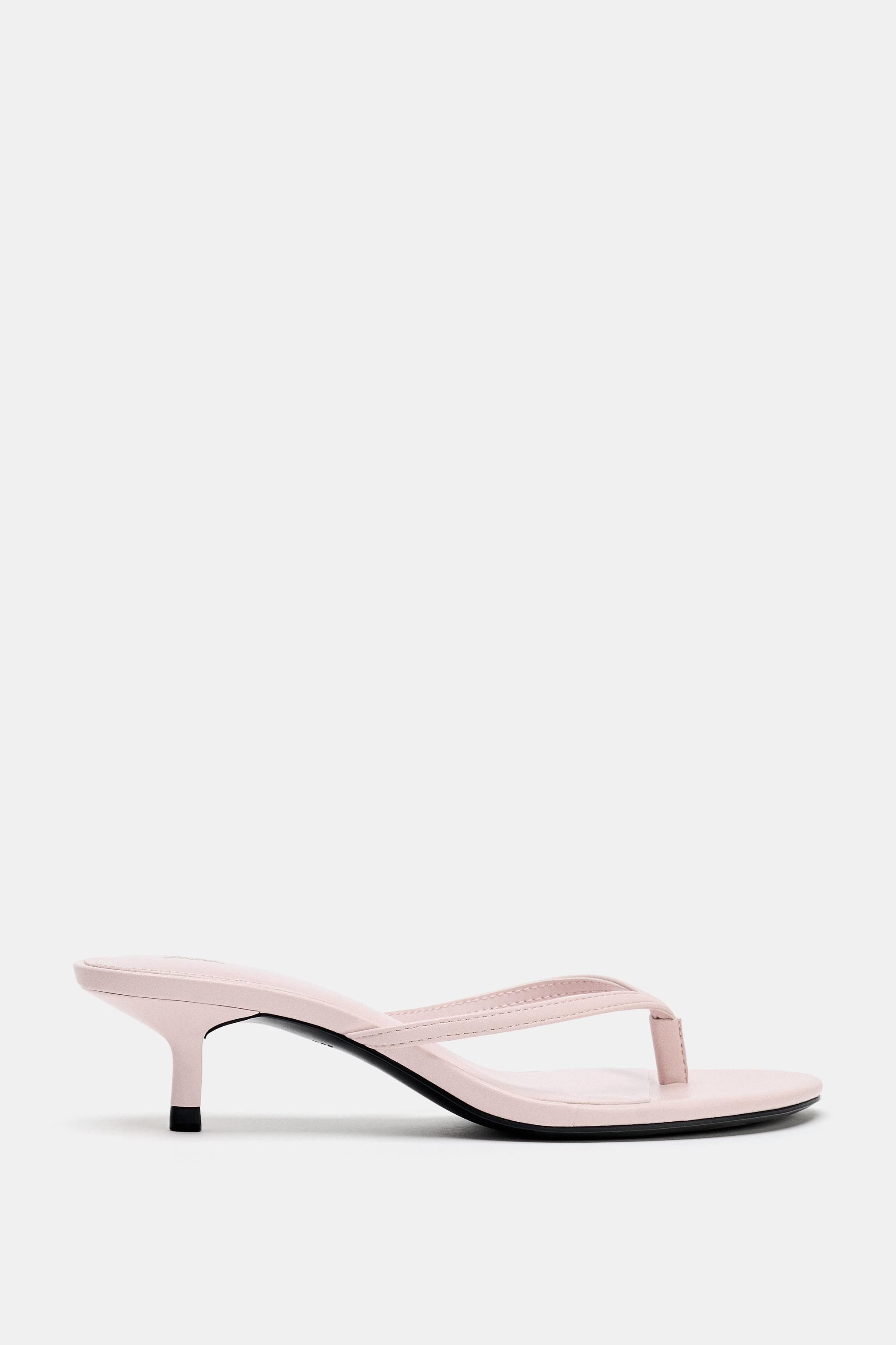 KITTEN-HEEL SANDALS | Zara UK