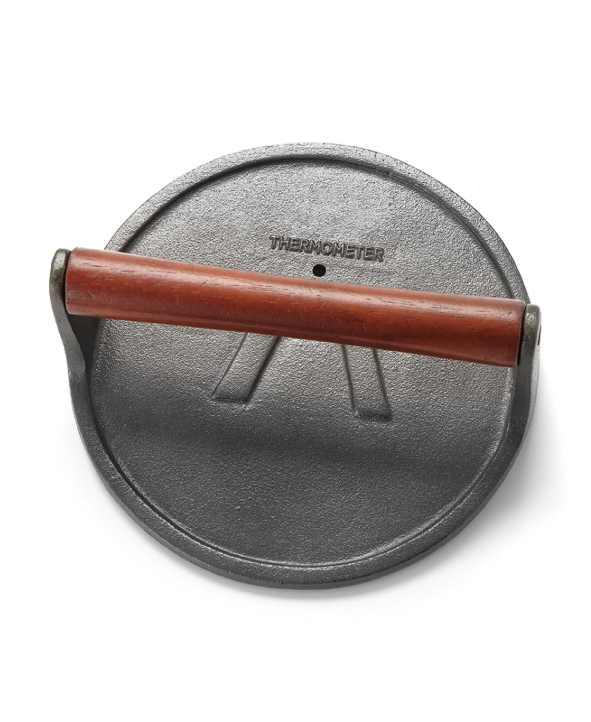 Outset Cast Iron 8" Round Grill Press - Gray | Macy's
