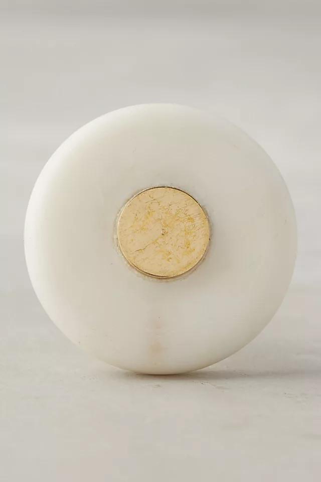 Brass & Marble Knob | Anthropologie (US)