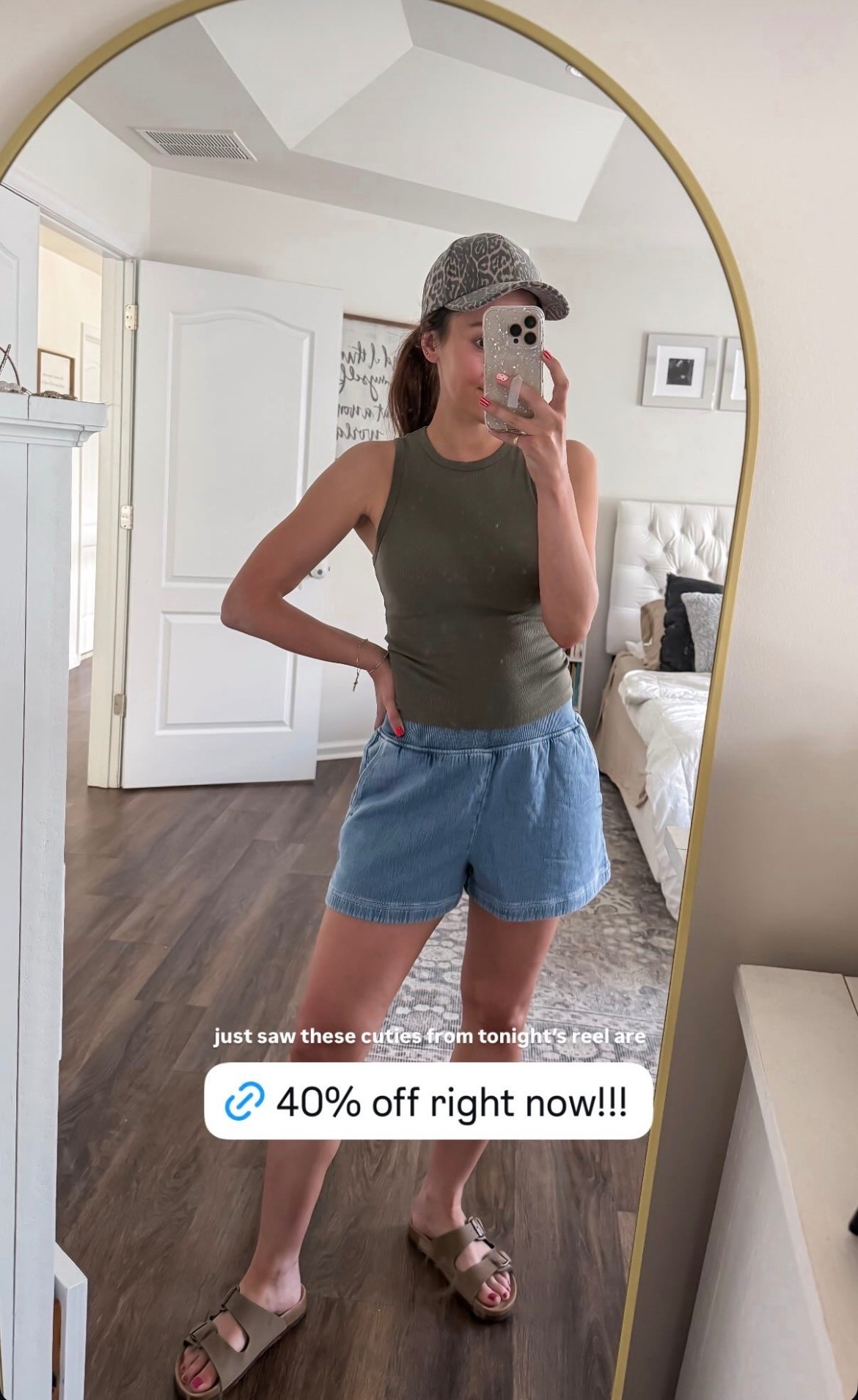 These cutie denim shorts are 40% off right now!

#LTKmomlife #LTKSeasonal #LTKSaleAlert