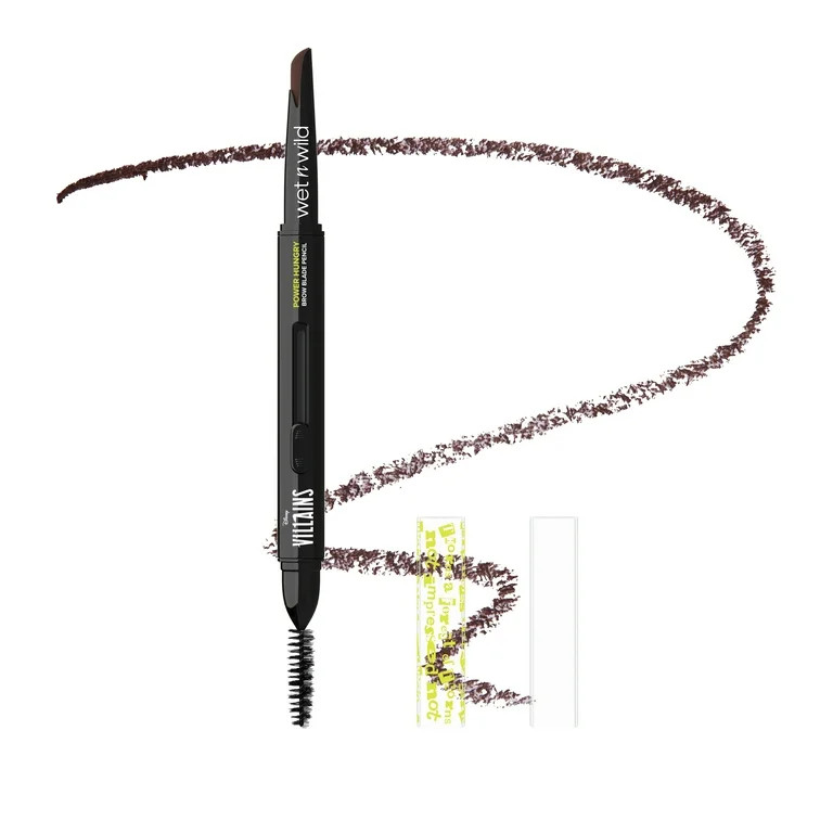 Wet N Wild Disney Villains Power Hungry Brow Blade Pencil in Dark Brown - 0.006 Ounces | Walmart (US)