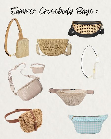 Summer Crossbody Bags

#LTKStyleTip #LTKItBag #LTKSeasonal