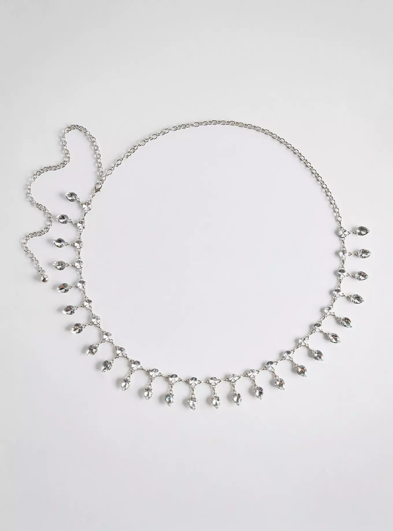 Teardrop Rhinestone Chain Belt | Torrid (US & Canada)