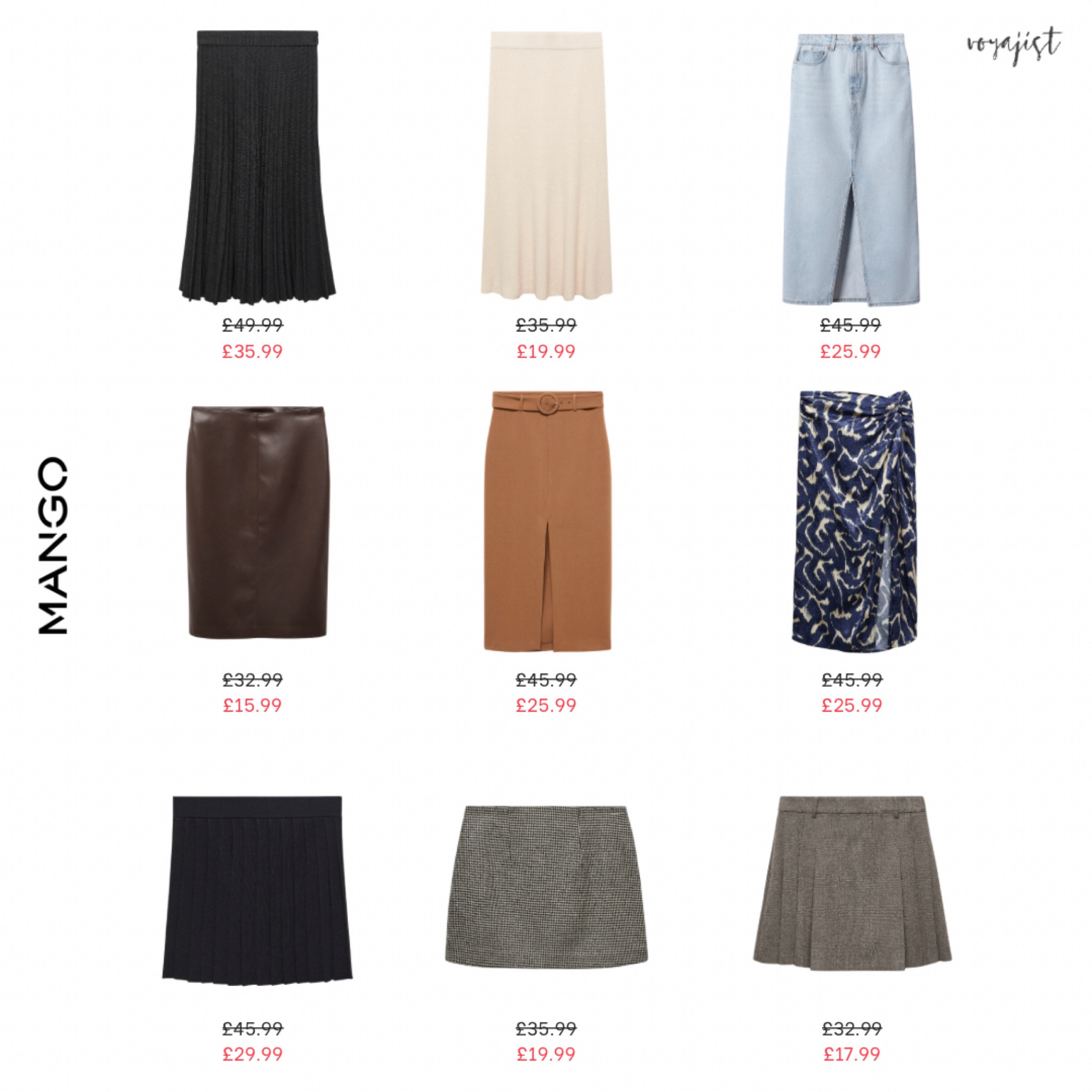 9 Mango skirts you need to buy now!

 Act fast as stocks won’t last long!

Follow for more inspo 💖

#LTKsalealert #BlackFriday #MangoSale

#LTKCyberSaleUK #LTKCyberWeek #LTKGiftGuide